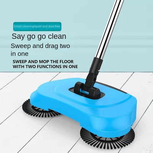 Handheld Vacuum Cleaner with Sweeping Function, Soft Broom and Dustpan Set, Combination Cleaning Tool for Home Use, Easy Hair Removal Broom