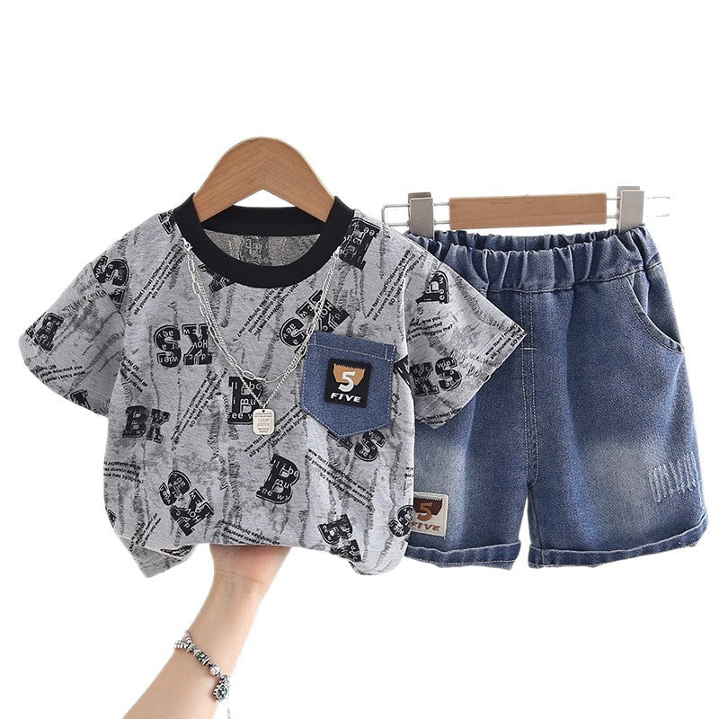 Summer clothing thin children's clothing