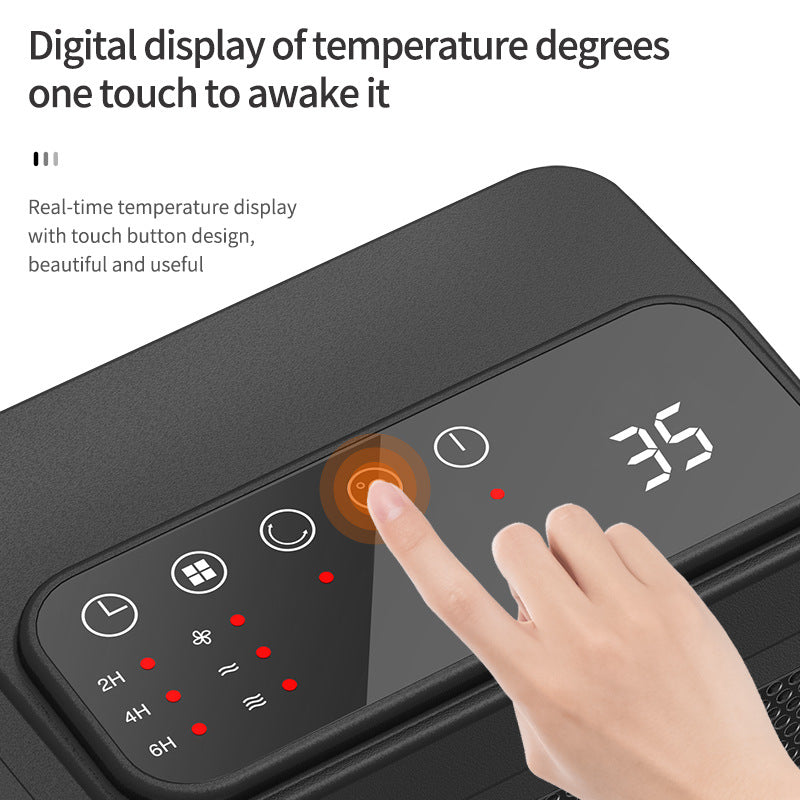 Electric Heater Desktop Mini PTC Heater Household Fast Heating Mute Heater