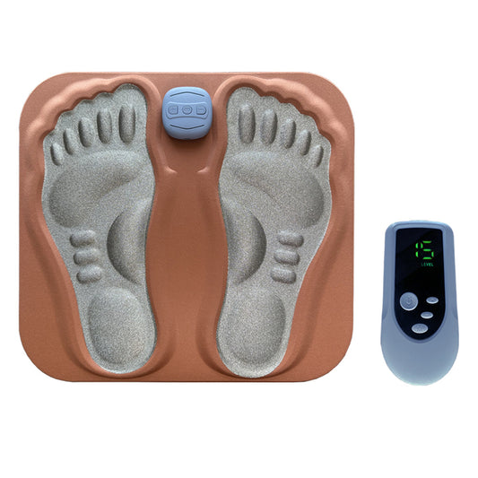 Smart Foot Massage Pad with 3D Reflexology & Microcurrent Pulse Therapy for Home Use - Electric Foot Massager for Relaxation and Pain Relief