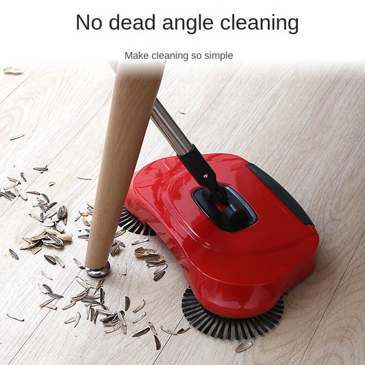 Handheld Vacuum Cleaner with Sweeping Function, Soft Broom and Dustpan Set, Combination Cleaning Tool for Home Use, Easy Hair Removal Broom