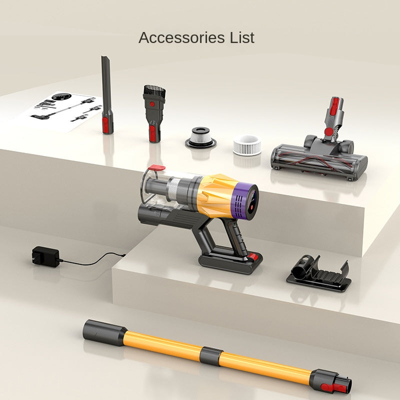 Wireless vacuum cleaner household 35000pa high suction 550W high-power brushless vacuum cleaner