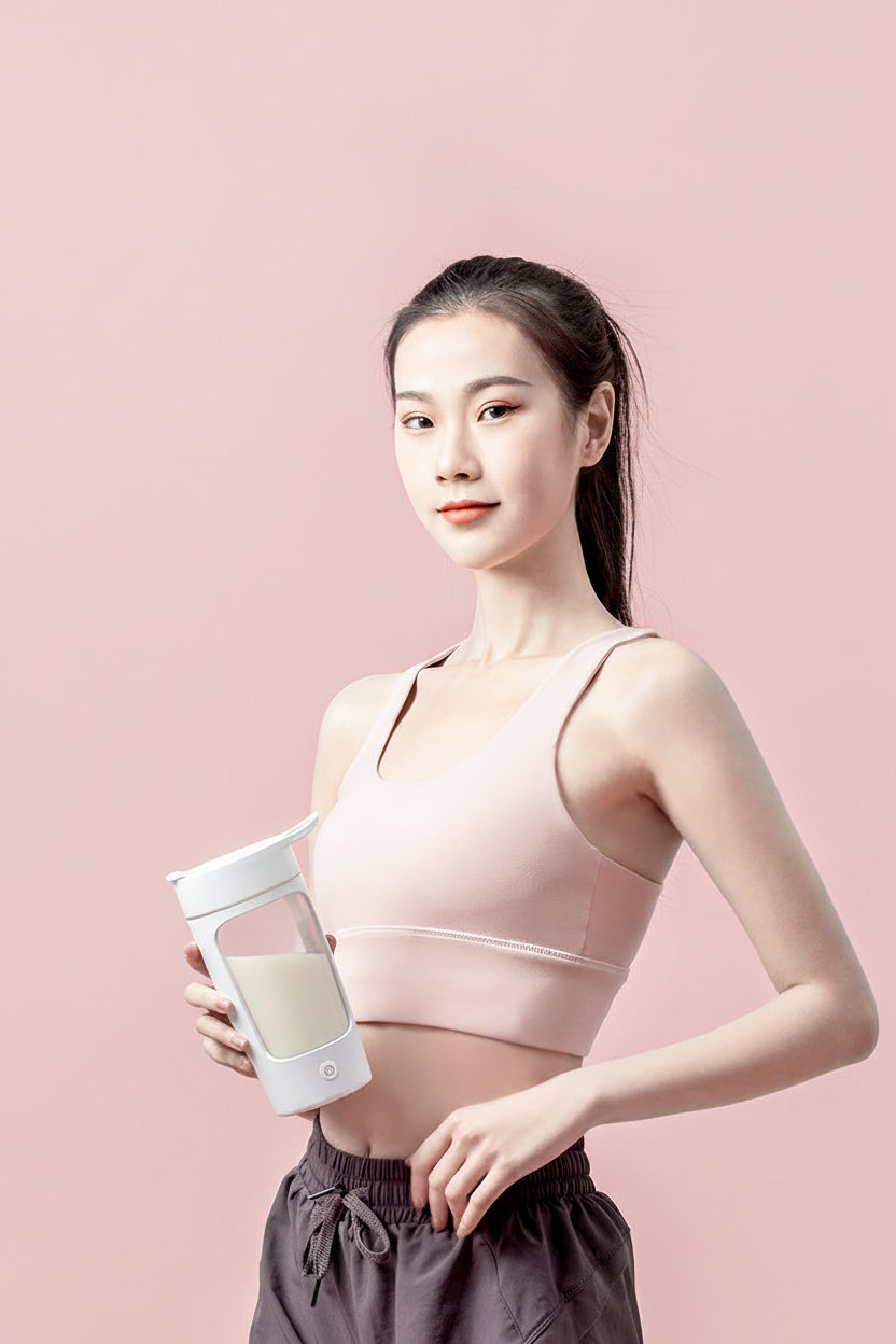 Portable cup blender smoothie fruit usb rechargeable electric hand blender mixer bottle for gym sport