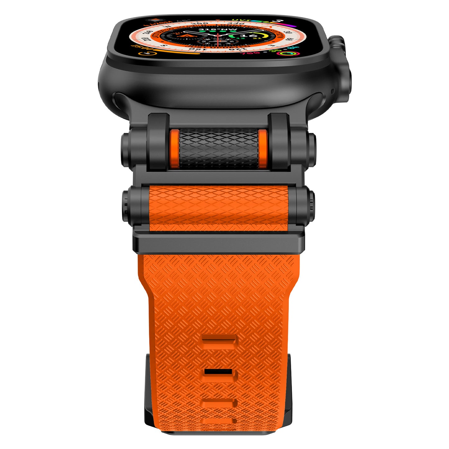 Applicable Apple Watch Band Samsung Ultra Band Carbon Fiber Silicone Band Steel Destiny Gear