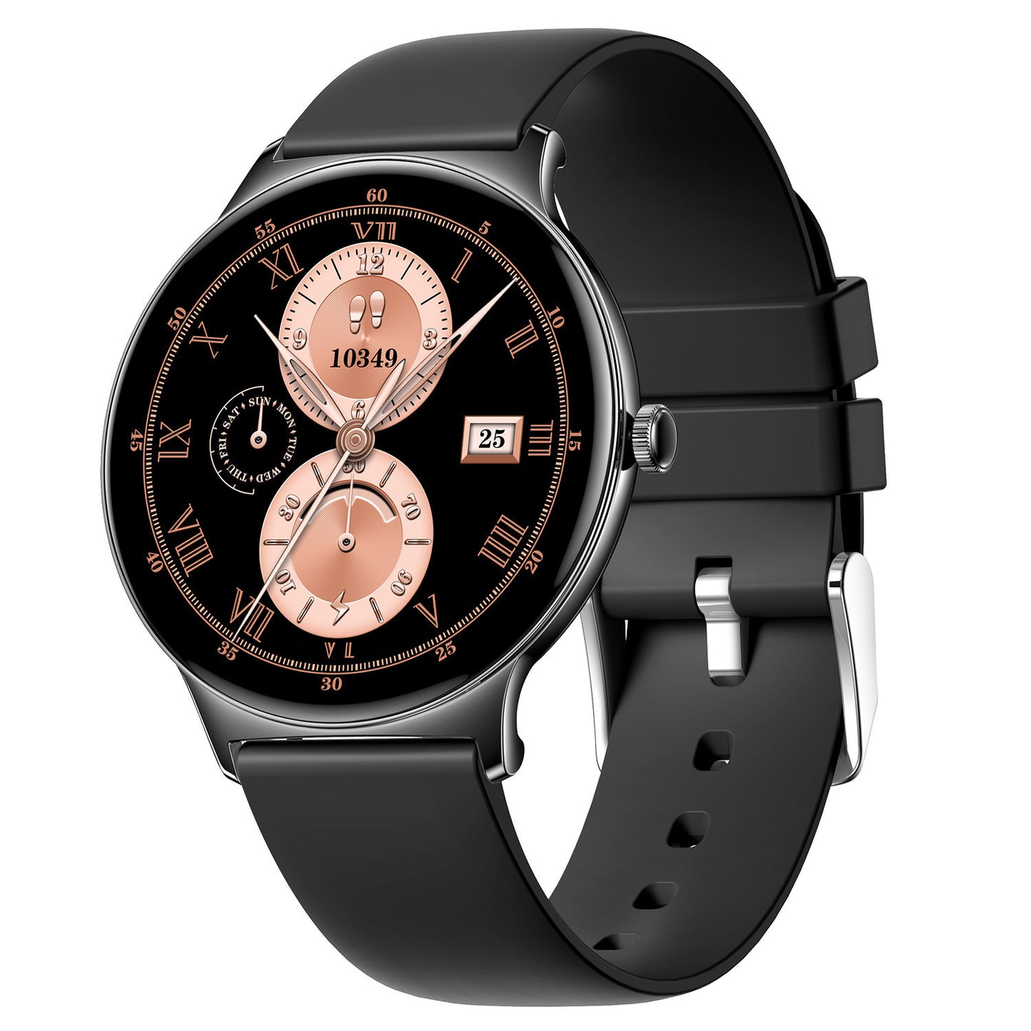 V89 Smart Watch Ultra-Thin Bluetooth Calling HD Screen Sport Waterproof Message Call Reminder AMOLED