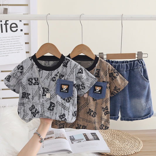 Summer clothing thin children's clothing