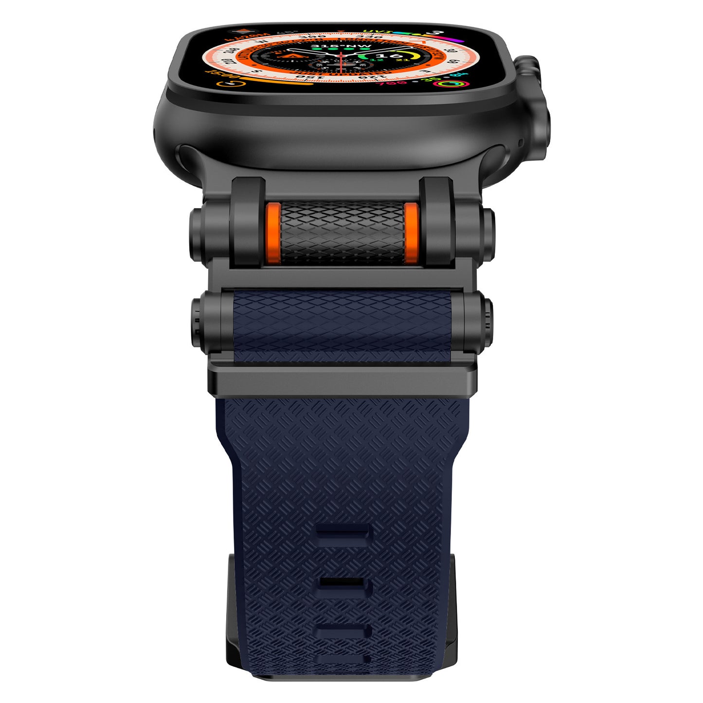 Applicable Apple Watch Band Samsung Ultra Band Carbon Fiber Silicone Band Steel Destiny Gear