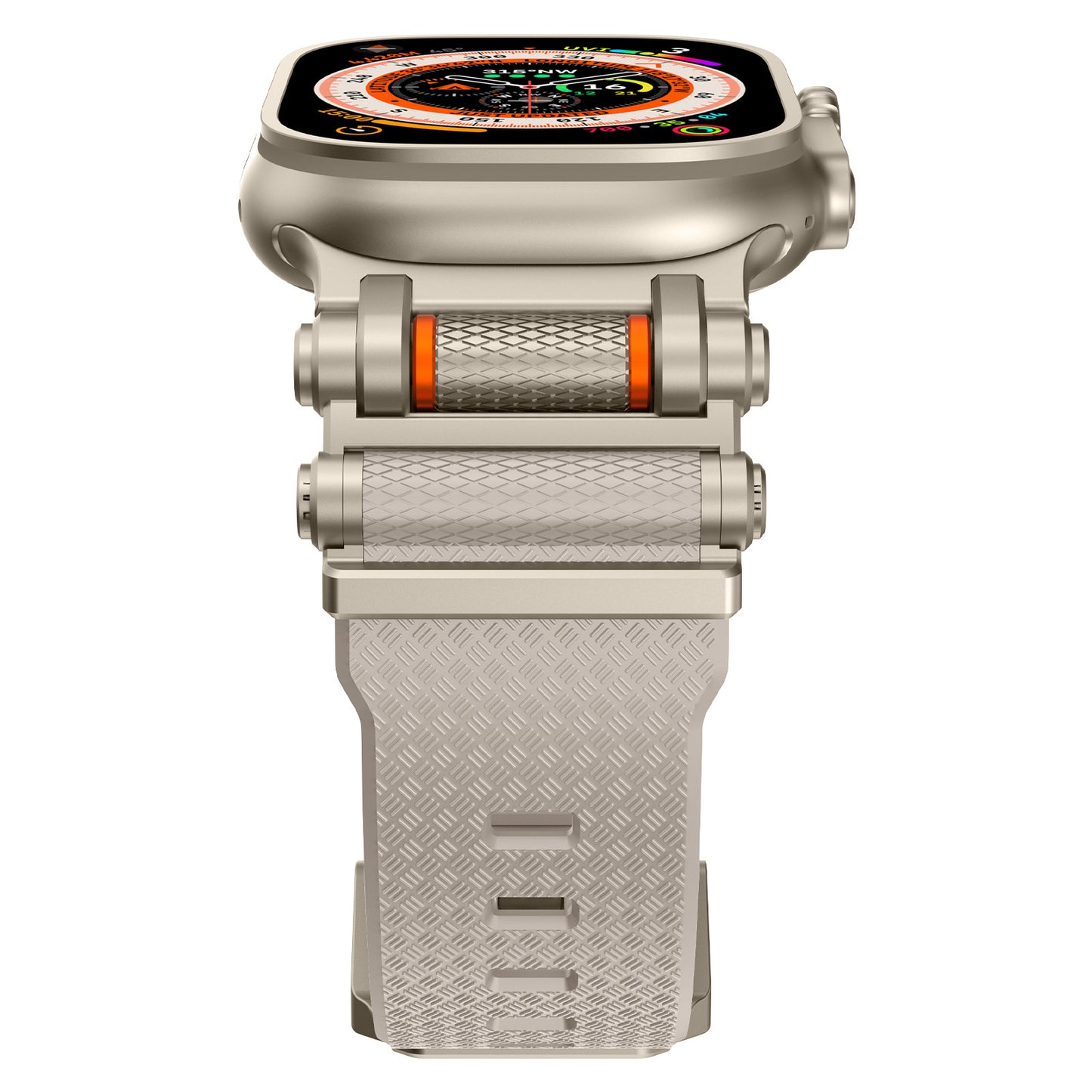 Applicable Apple Watch Band Samsung Ultra Band Carbon Fiber Silicone Band Steel Destiny Gear