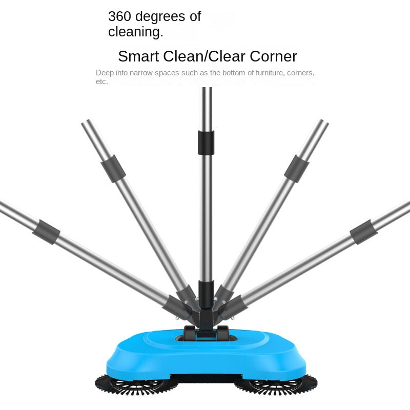 Handheld Vacuum Cleaner with Sweeping Function, Soft Broom and Dustpan Set, Combination Cleaning Tool for Home Use, Easy Hair Removal Broom