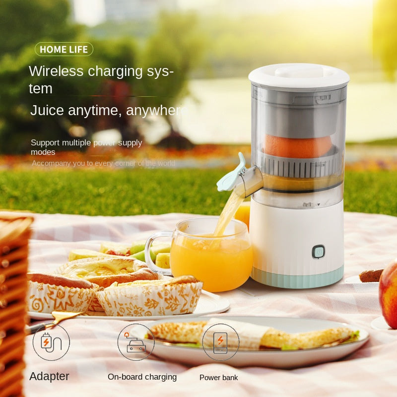 Wireless Electric Citrus Juicer Household Juice Extractor Fruit Blender Rechargeable Juicing Machine