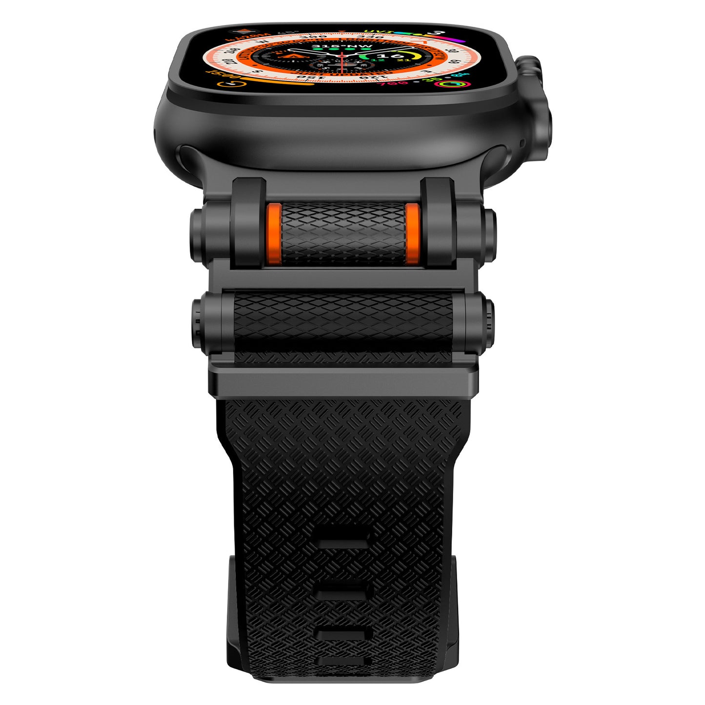Applicable Apple Watch Band Samsung Ultra Band Carbon Fiber Silicone Band Steel Destiny Gear
