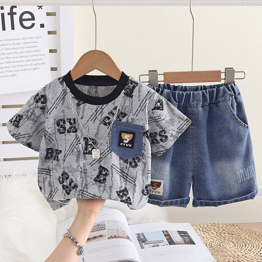 Summer clothing thin children's clothing