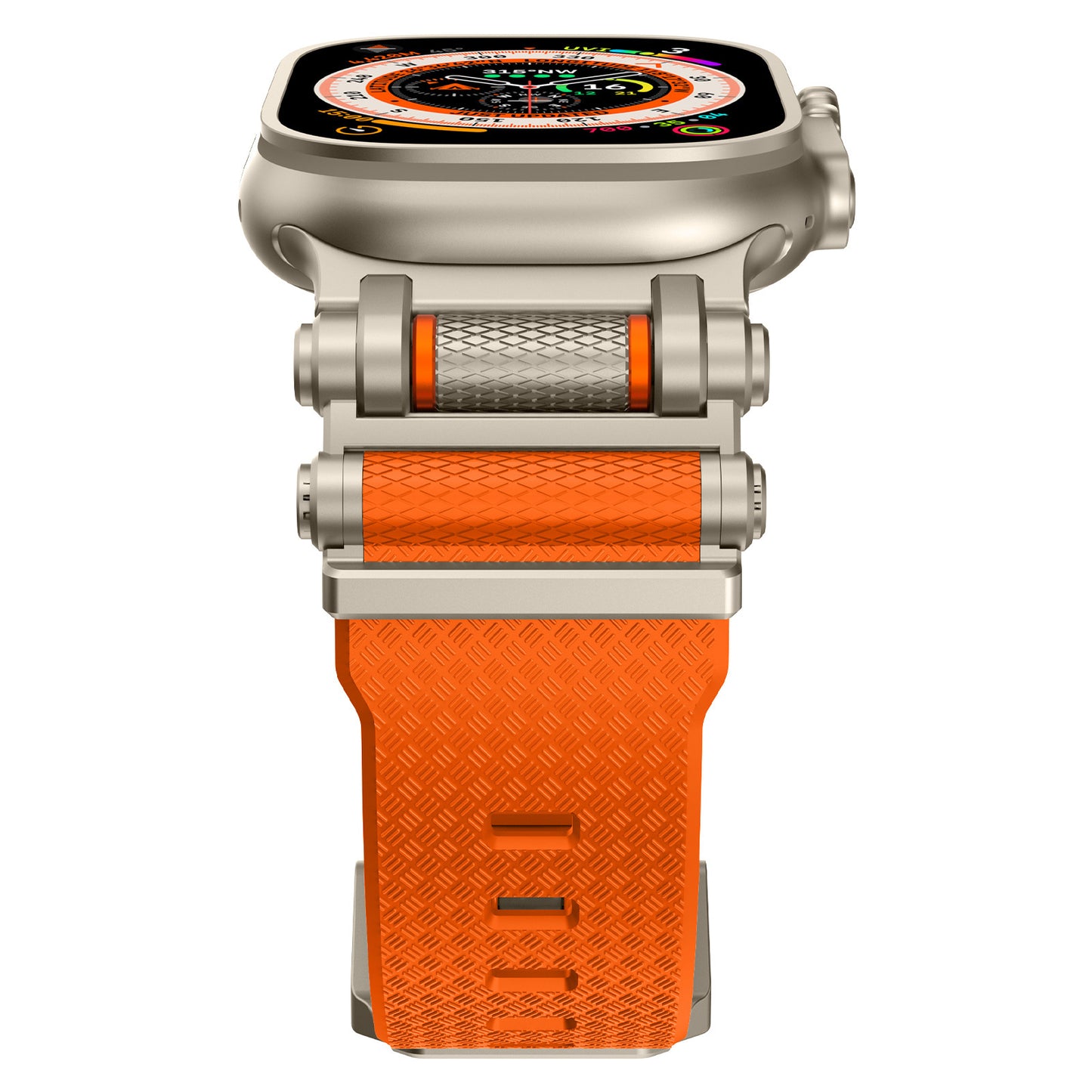 Applicable Apple Watch Band Samsung Ultra Band Carbon Fiber Silicone Band Steel Destiny Gear