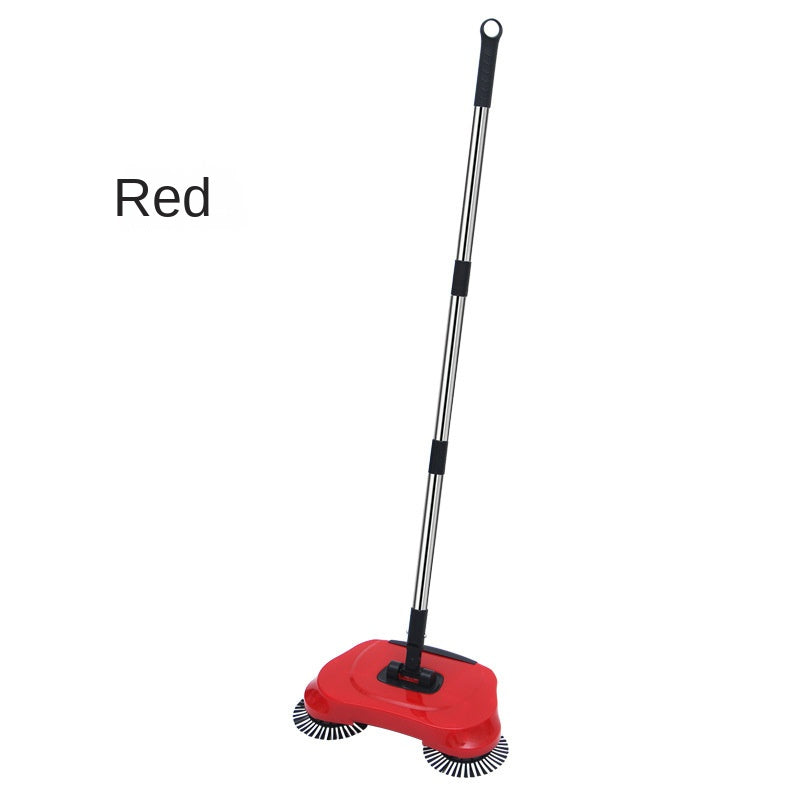 Handheld Vacuum Cleaner with Sweeping Function, Soft Broom and Dustpan Set, Combination Cleaning Tool for Home Use, Easy Hair Removal Broom