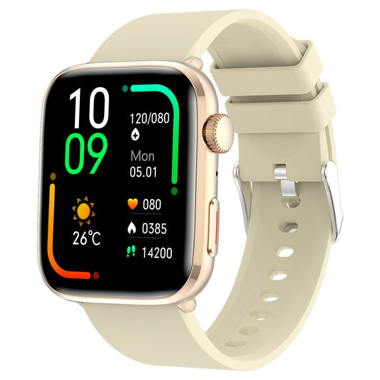 T92 smartwatch Bluetooth call heart rate blood oxygen body temperature health monitoring sports waterproof