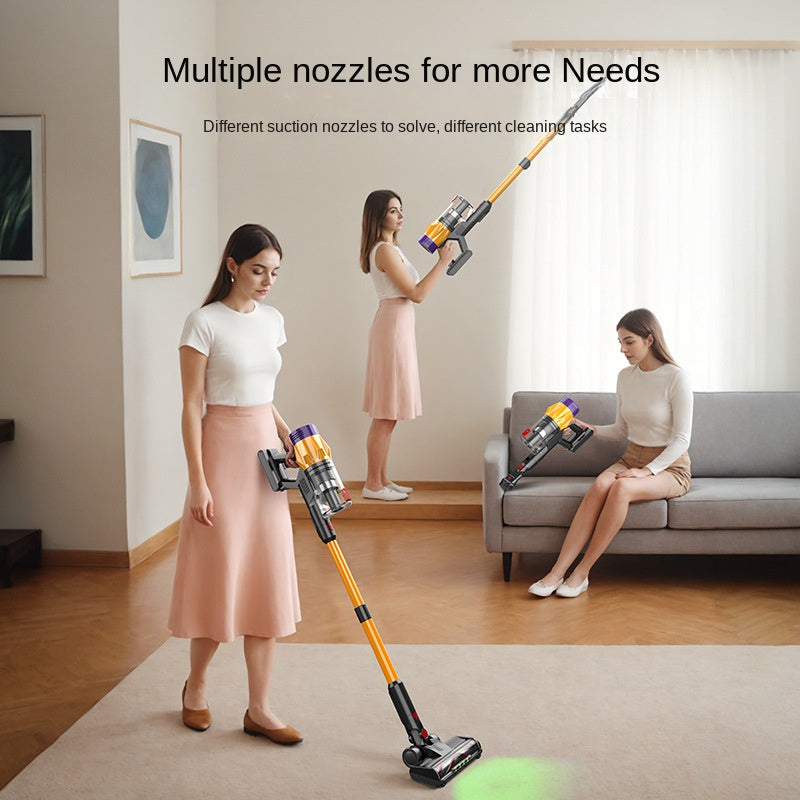 Wireless vacuum cleaner household 35000pa high suction 550W high-power brushless vacuum cleaner