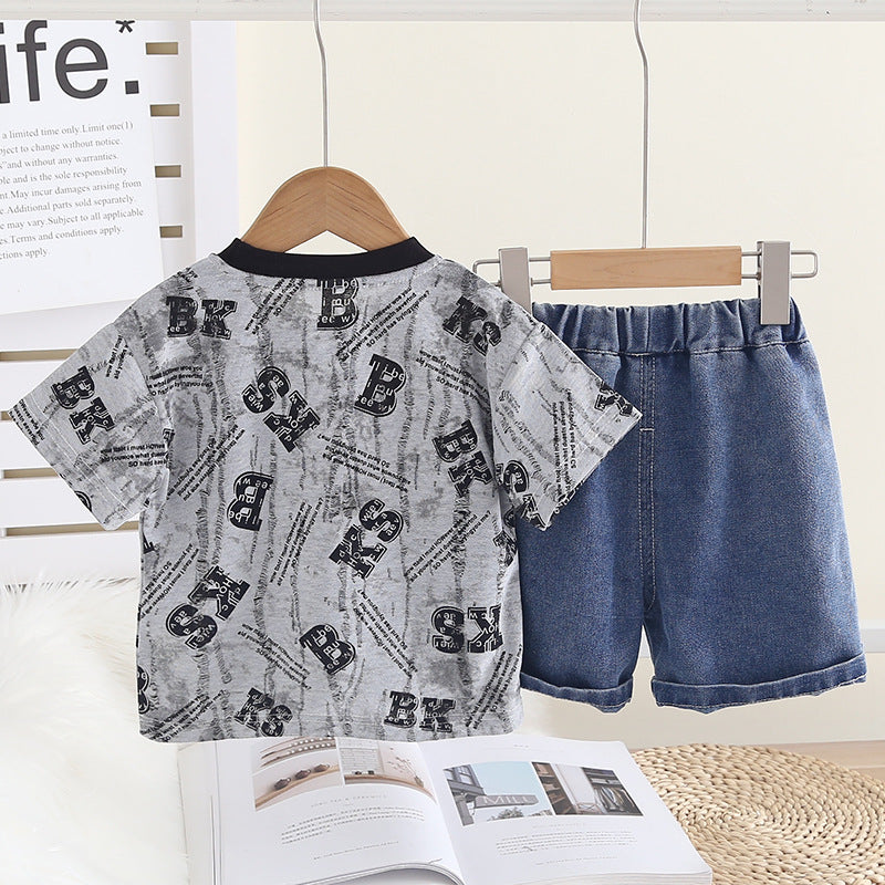 Summer clothing thin children's clothing