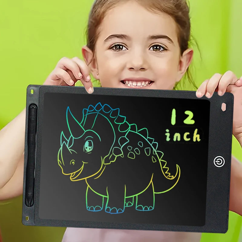 RSP 12 Inch LCD Drawing Board Electronic Writing Tablet Colorful Screen Doodle Board Educational toy For 3-8 Kids Birthday Gifts