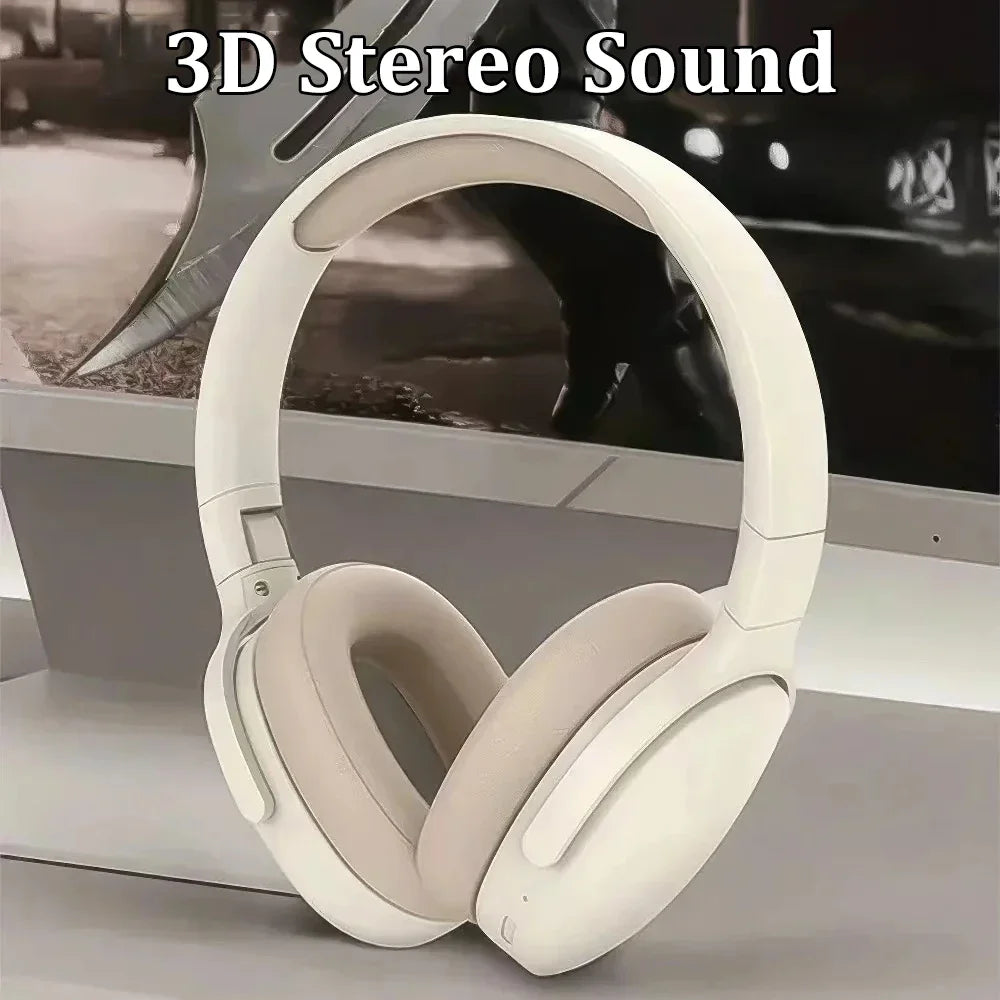 Bluetooth 5.3 Headsets Gaming Headphones Dual Mode Wireless Earphones Foldable Noise Reduction Music Headsets